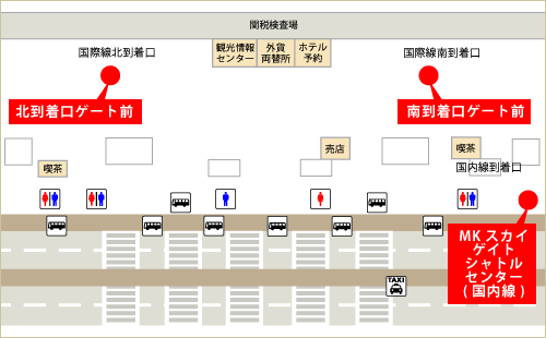 関西空港 第1ターミナル1F