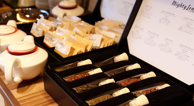 写真：専用ラウンジ